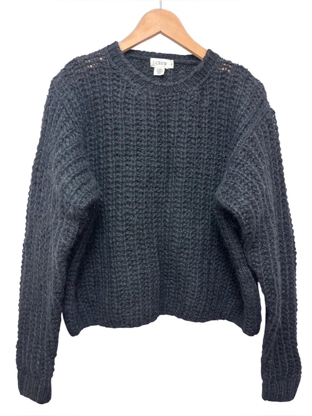 J. Crew Loose Knit Wool Blend Sweater